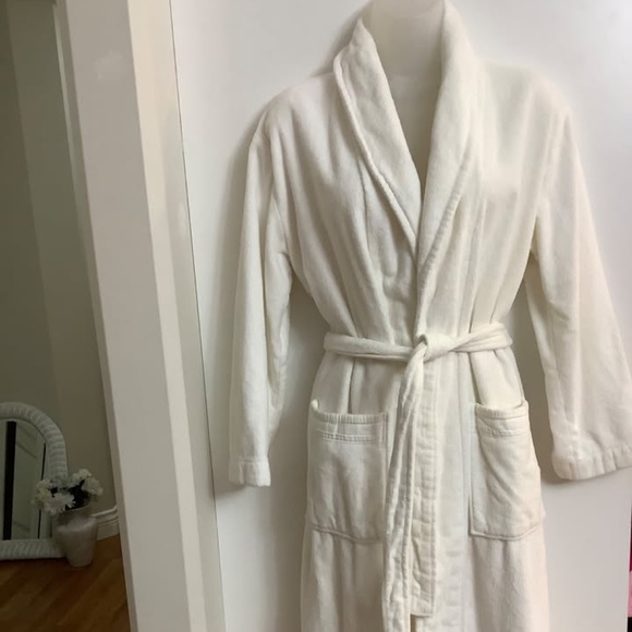Vivove Turkish Cotton Spa Robe fits WOMENS MEDIUM 35-36 bust - Picture 1 of 7